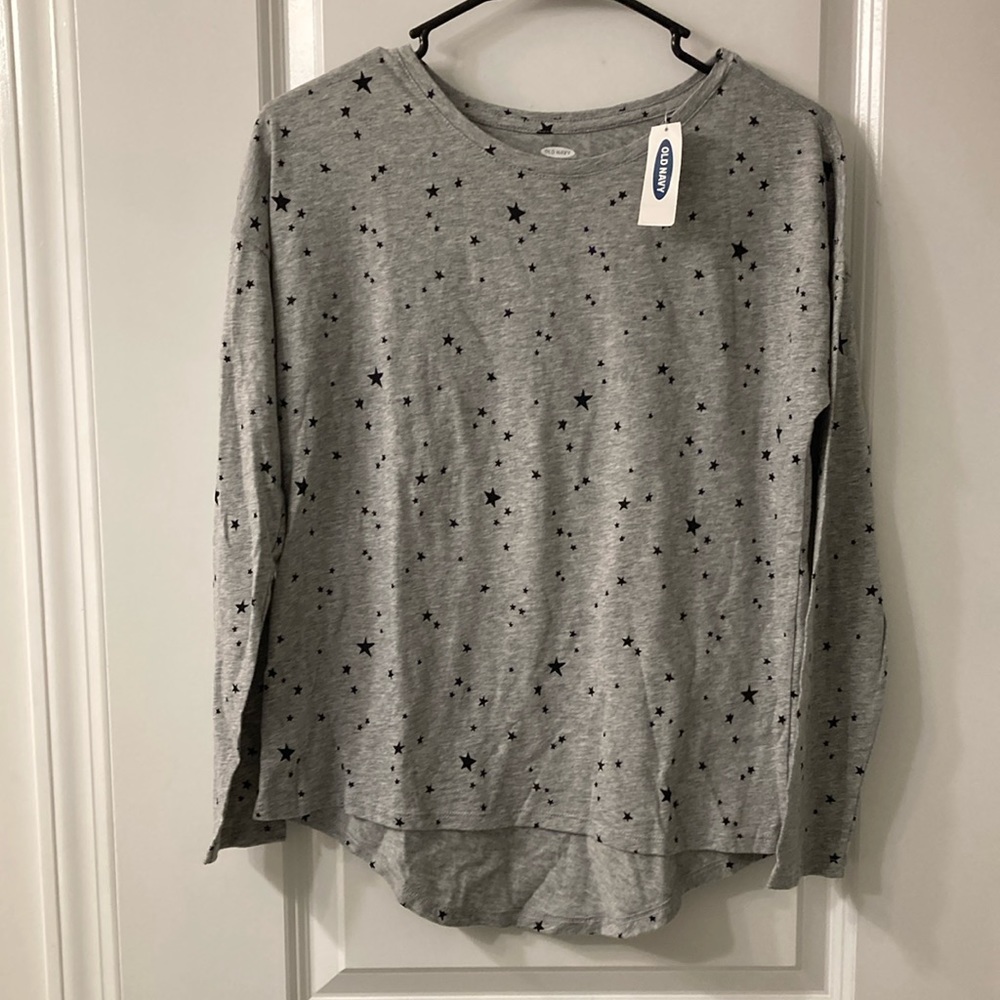 Long sleeve t-shirt with stars